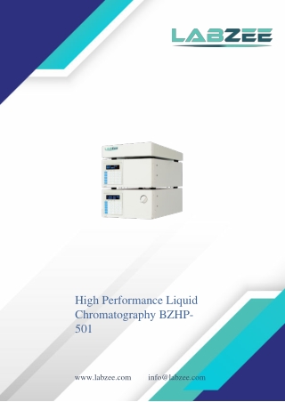 high performance liquid chromatography bzhp 501