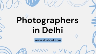 Best Photographers in Delhi for Wedding | Sloshout