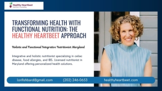 Transforming Health with Functional Nutrition The Healthy Heartbeet Approach