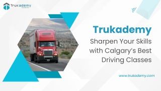 Premier Air Brakes Course Calgary at Trukademy