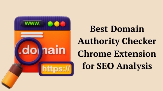 best domain authority checker chrome extension