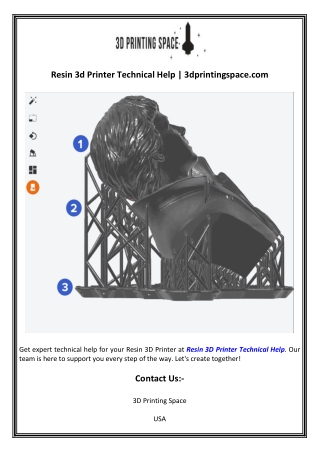 resin 3d printer technical help 3dprintingspace