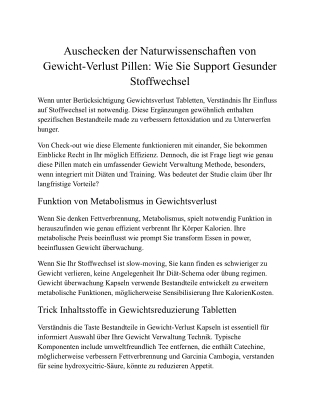 Komfort Ohne Anordnung