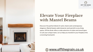 Oak Beam Fireplace
