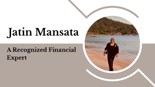 jatin mansata