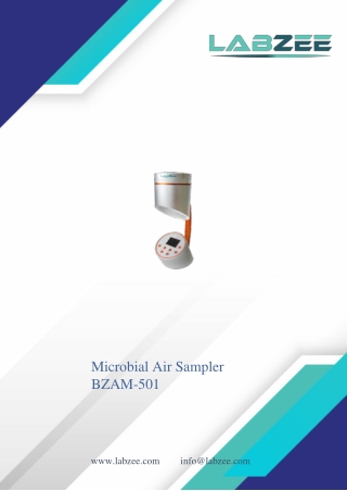 microbial air sampler bzam 501