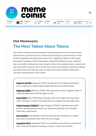 memecoinist