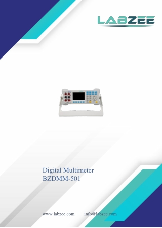 digital multimeter bzdmm 501