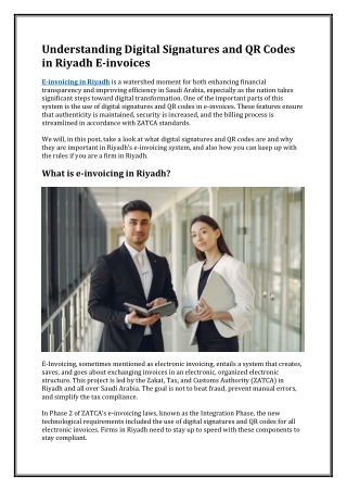understanding digital signatures and qr codes