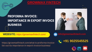 Proforma Invoice Importance in Export Invoice Business