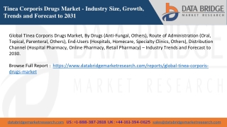 Tinea Corporis Drugs Market