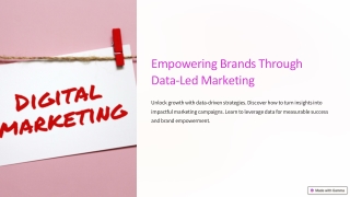 Brendan Amos: Empowering Brands Through Data-Led Marketing