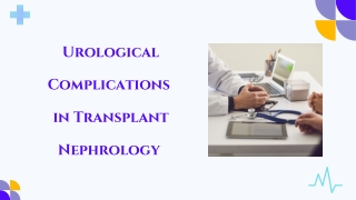 Urological Complications  in Transplant Nephrology
