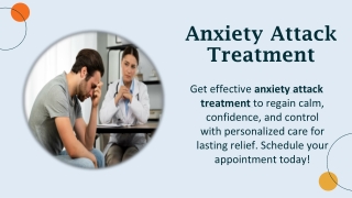 Anxiety Attack Treatment