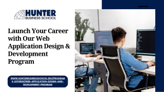 Launch Your Career with Our Web Application Design & Development Program