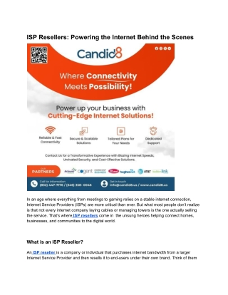 ISP Resellers_ Powering the Internet Behind the Scenes