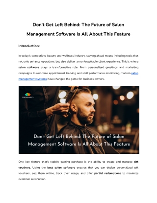 don t get left behind the future of salon