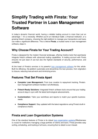 Simplify Trading with Finsta_ Your Trusted Partner in Loan Management Software (1)