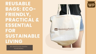 reusable bags eco friendly practical essential