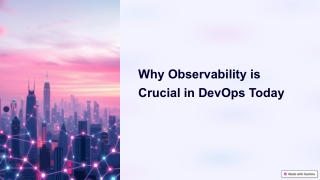 Observability in DevOps