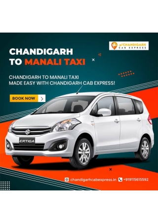 Chandigarh to Manali Taxi – Comfortable Rides with Chandigarh Cab Express