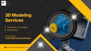 3d modeling services
