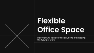 flexible office space