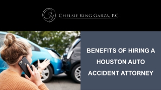 Benefits of Hiring a Houston Auto Accident Attorney