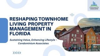 HOA TOWNHOUSE MANAGEMENT
