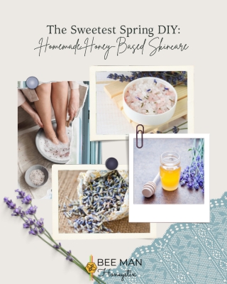 The Sweetest Spring DIY Homemade Honey-Based Skincare