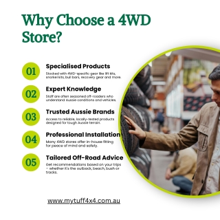 Why Choose a 4WD Store?