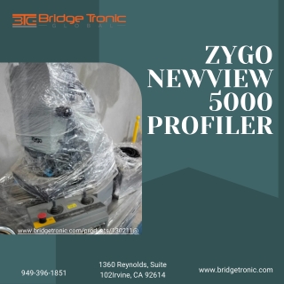 Zygo Newview 5000 Profiler