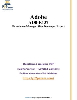adobe ad0 e137