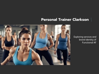 personal trainer clarkson