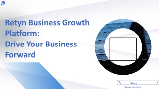 Retyn Business Growth Platform: Unlock Your Business's Full Potential