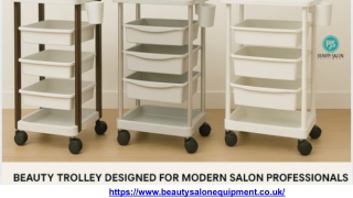 Beauty Trolley Designed for Modern Salon Professionals.pptx