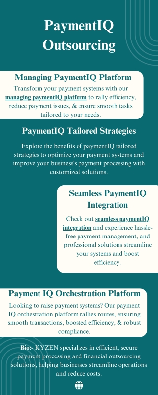 Managing PaymentIQ Platform