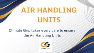 air handling units