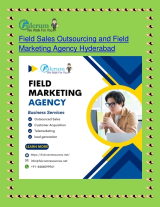 field sales outsourcing and field marketing
