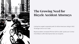The Growing Need for Bicycle Accident Attorneys