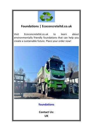 foundations ecoconcreteltd co uk