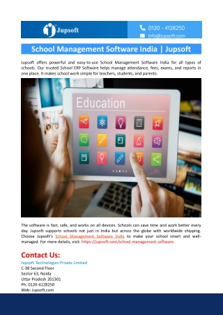School Management Software India