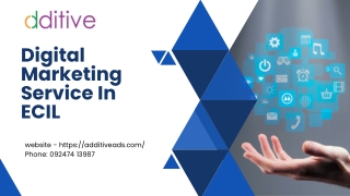 Digital Marketing Service In ECIL