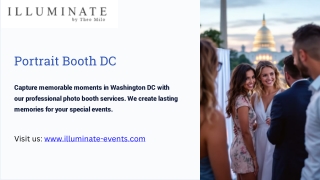 Portrait Booth DC: Capture Your Moments