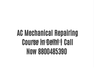 Multitech Institute | AC PCB Repairing Course in Delhi | 8929250332