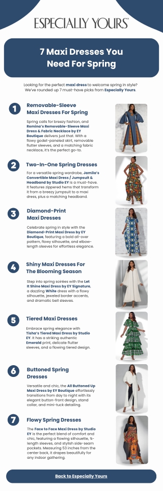 7 Maxi Dresses You Need For Spring