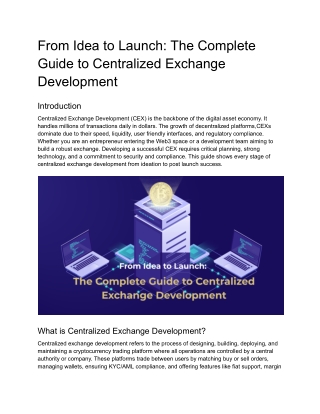 from idea to launch the complete guide
