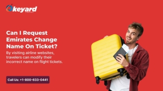 Can I Request Emirates Change Name On Ticket?