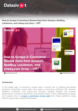 How to Scrape E-Commerce Review Data from Amazon, BestBuy, Lululemon, and chewy.com Once – Off - Copy