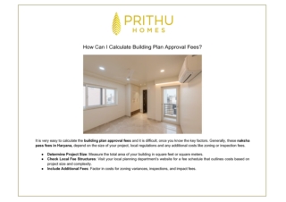 How Can I Calculate Building Plan Approval Fees?